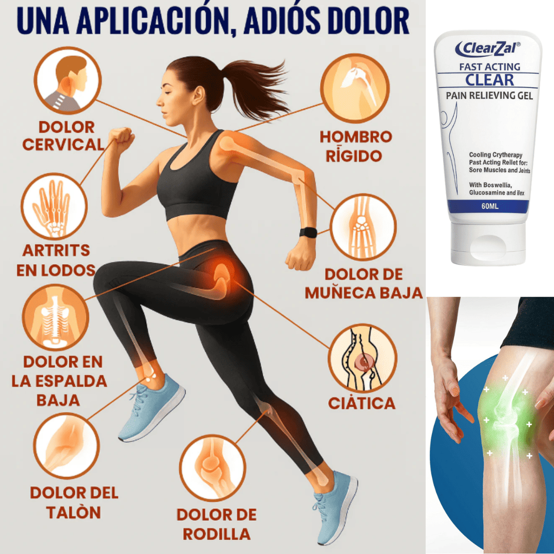 🔥ClearZal™ – Tu Solución Rápida y Segura contra Dolores Musculares y Articulares