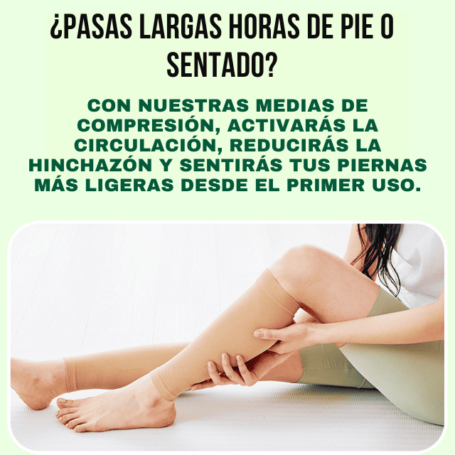 🧦 Medias de Compresión Lyfpress™ | Dale a tus piernas el cuidado que merecen