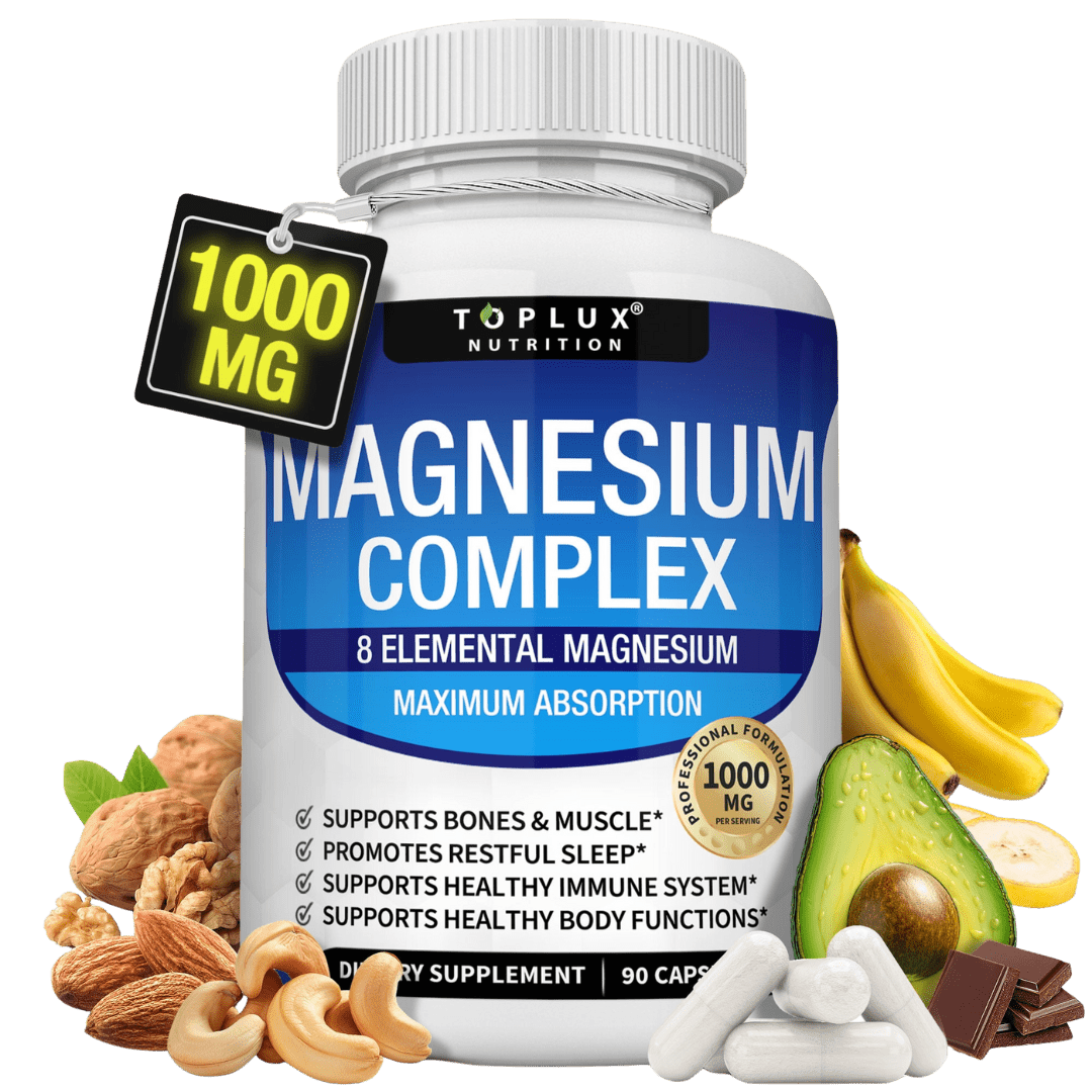 Magnesium Complex™ 💪 El poder natural 8 en 1 para tu energía, sueño y bienestar